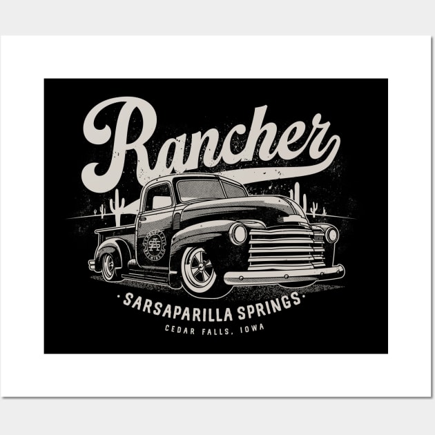 Rancher from Sarsaparilla Springs Wall Art by szymonkalle